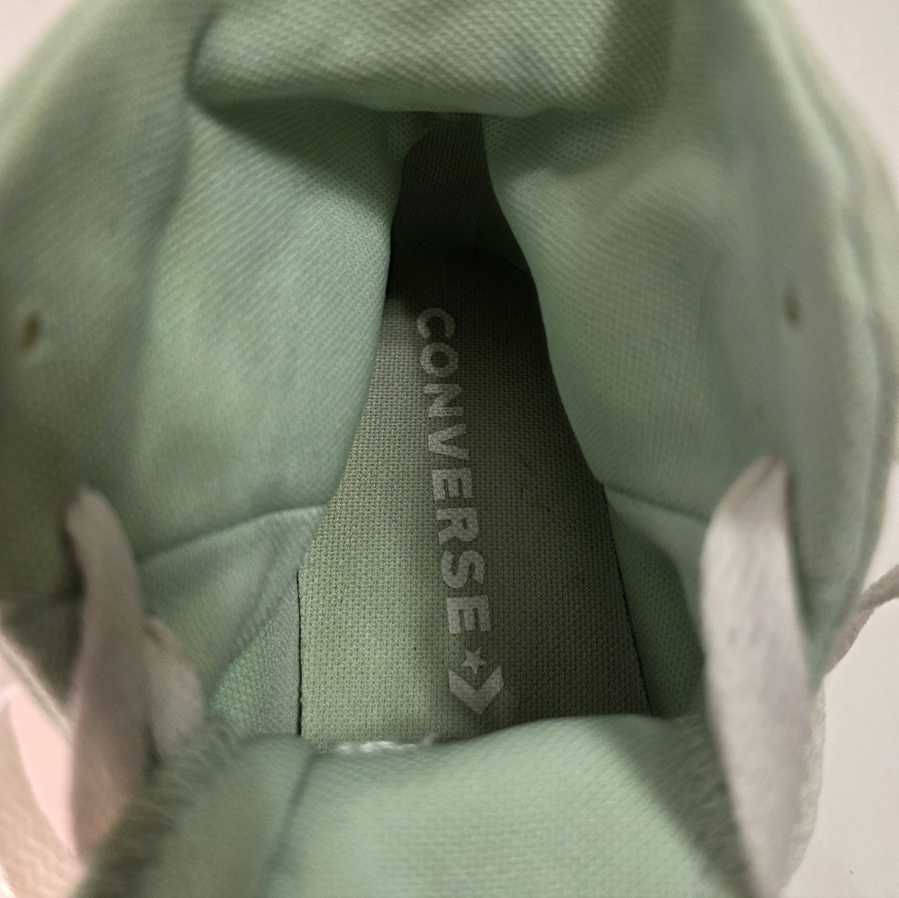 Converse All Star Chuck Taylor Mint Green High Top Shoes Sz 6 A01800C - Picture 3 of 13